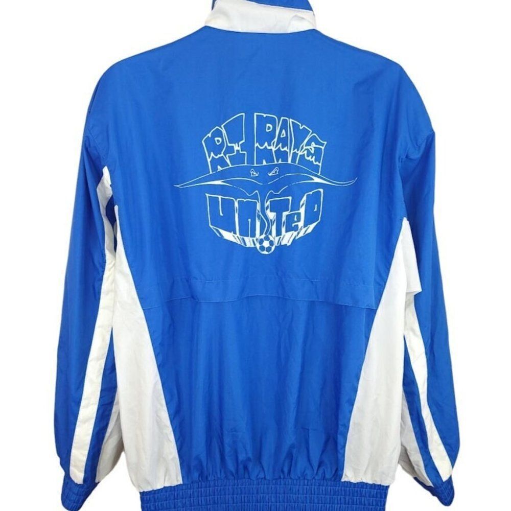 Rhode Island Rays United SC Windbreaker Jacket Vintage 90s Soccer Club KELME Men